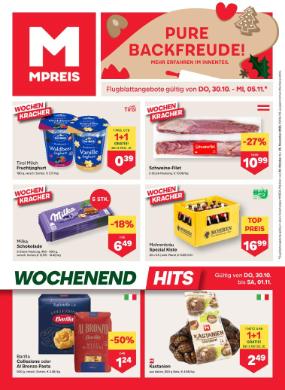 Titelbild des Prospekts von MPREIS Vorarlberg