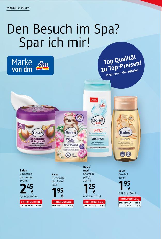 Prospekt von dm drogerie markt