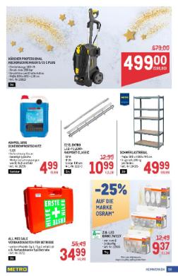 Titelbild des Prospekts von METRO PROFI