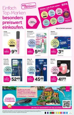 Titelbild des Prospekts von Bipa