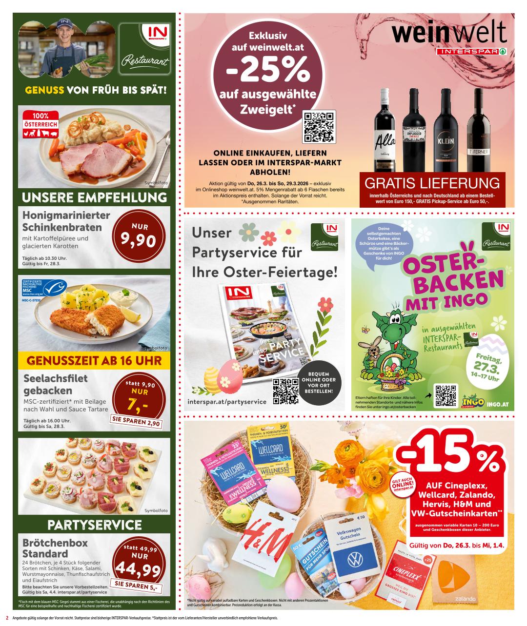 Prospekt von INTERSPAR