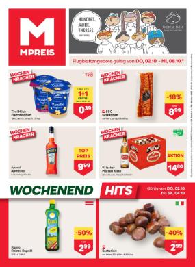 Titelbild des Prospekts von MPREIS Kärnten
