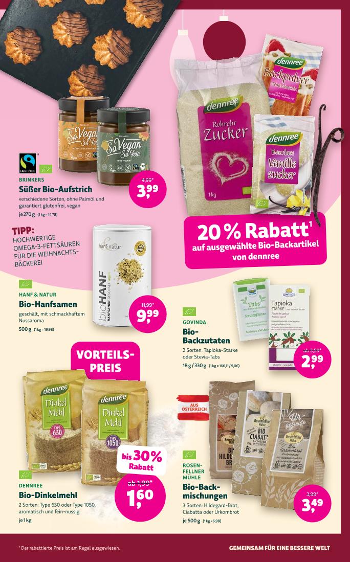 Prospekt von Denns BioMarkt