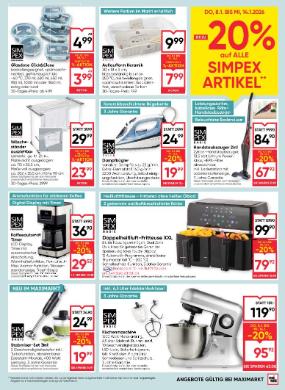 Titelbild des Prospekts von Maximarkt Anif / Bruck