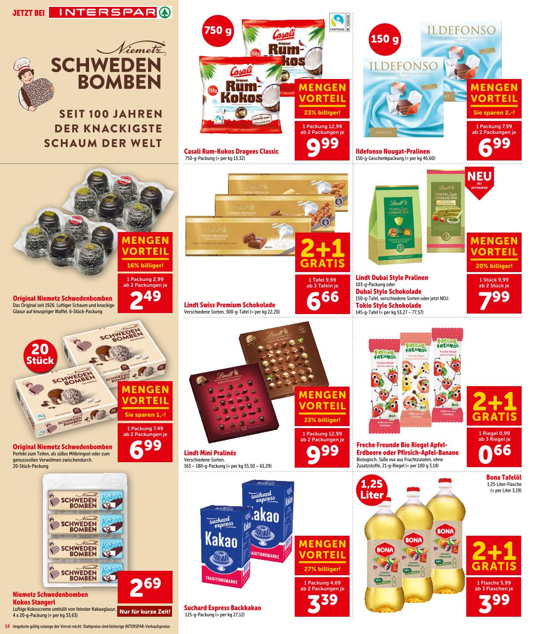 Prospekt von INTERSPAR