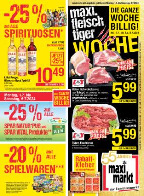 Titelbild des Prospekts von Maximarkt