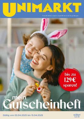 Logo von Unimarkt Gutscheinheft