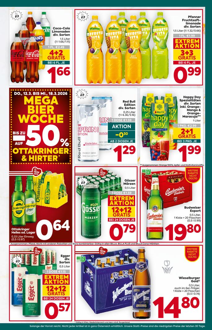 Prospekt von BILLA PLUS