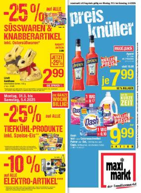 Titelbild des Prospekts von Maximarkt Linz / Haid