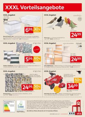 Titelbild des Prospekts von XXXLutz