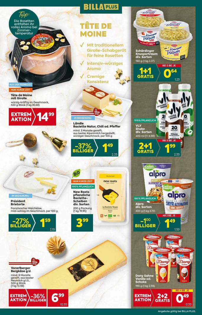Prospekt von BILLA PLUS