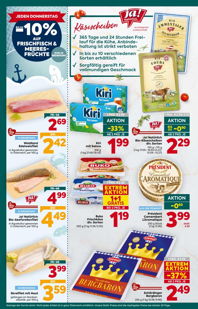 Prospekt von BILLA PLUS