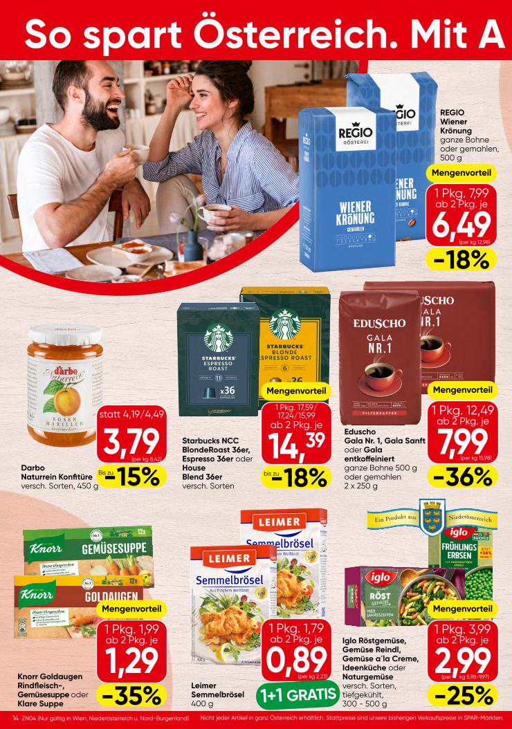 Prospekt von SPAR
