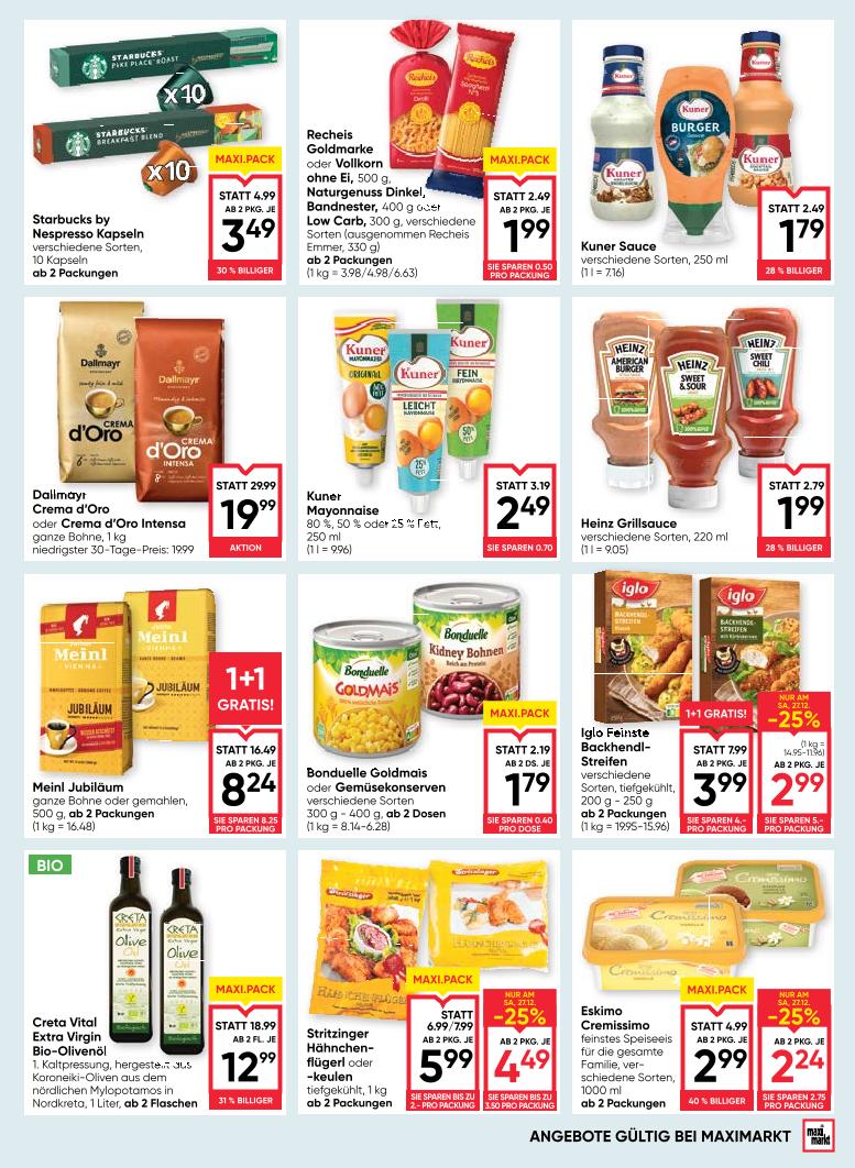 Prospekt von Maximarkt