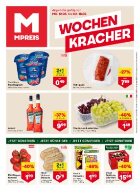 Titelbild des Prospekts von MPREIS TIROL