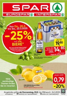 Titelbild des Prospekts von SPAR TRL