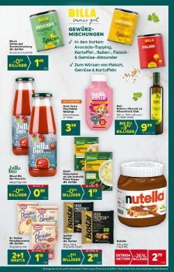 Titelbild des Prospekts von BILLA PLUS BGLD