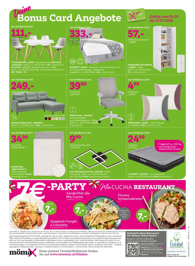 Prospekt von mömax