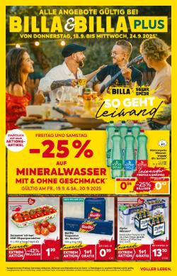 Titelbild des Prospekts von BILLA Oberösterreich