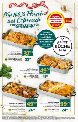 Titelbild des Prospekts von BILLA festlich genießen