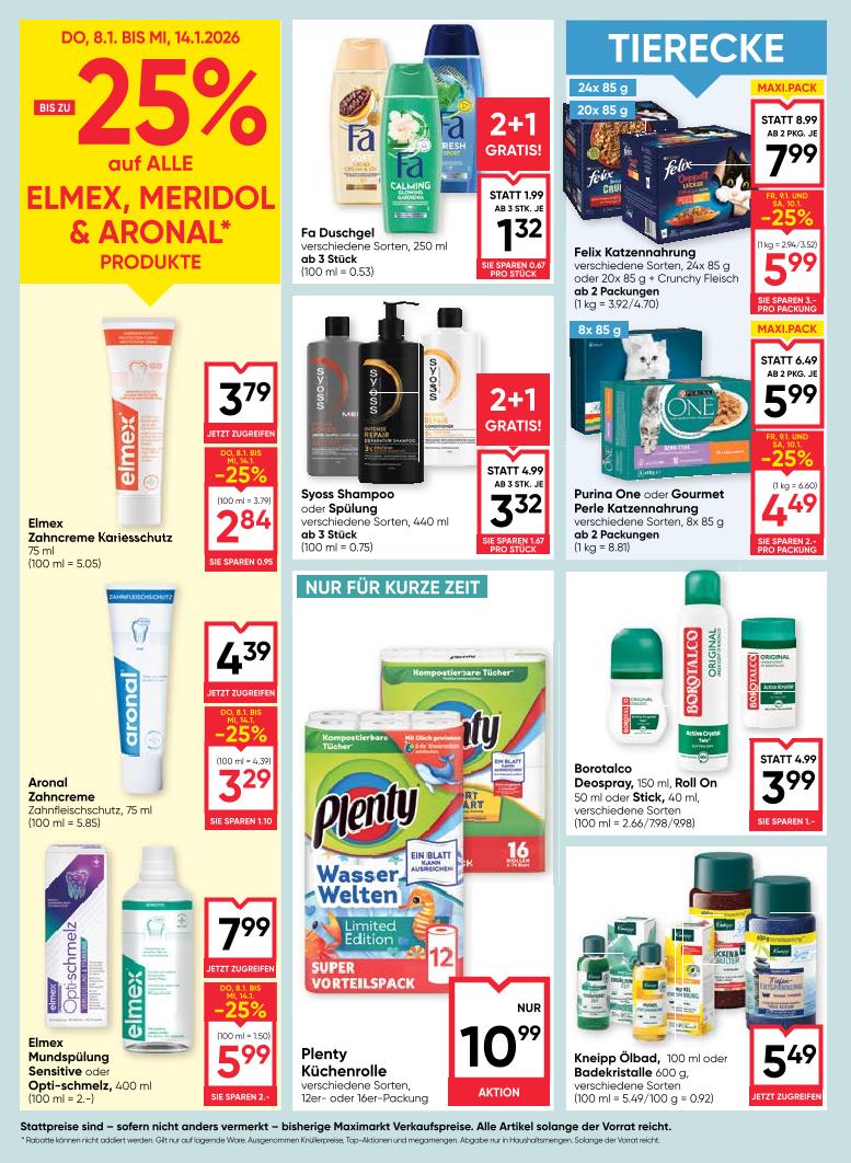 Prospekt von Maximarkt