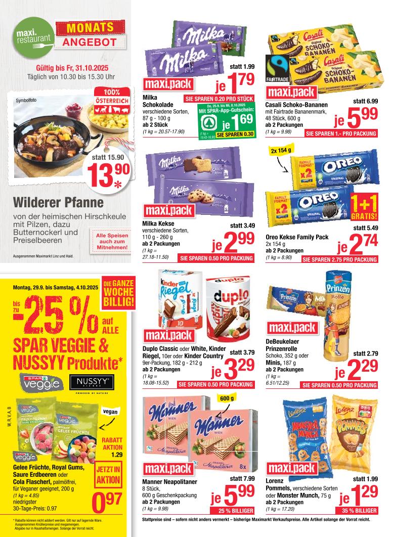 Prospekt von Maximarkt