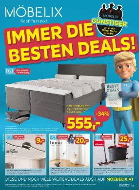 Titelbild des Prospekts von Möbelix