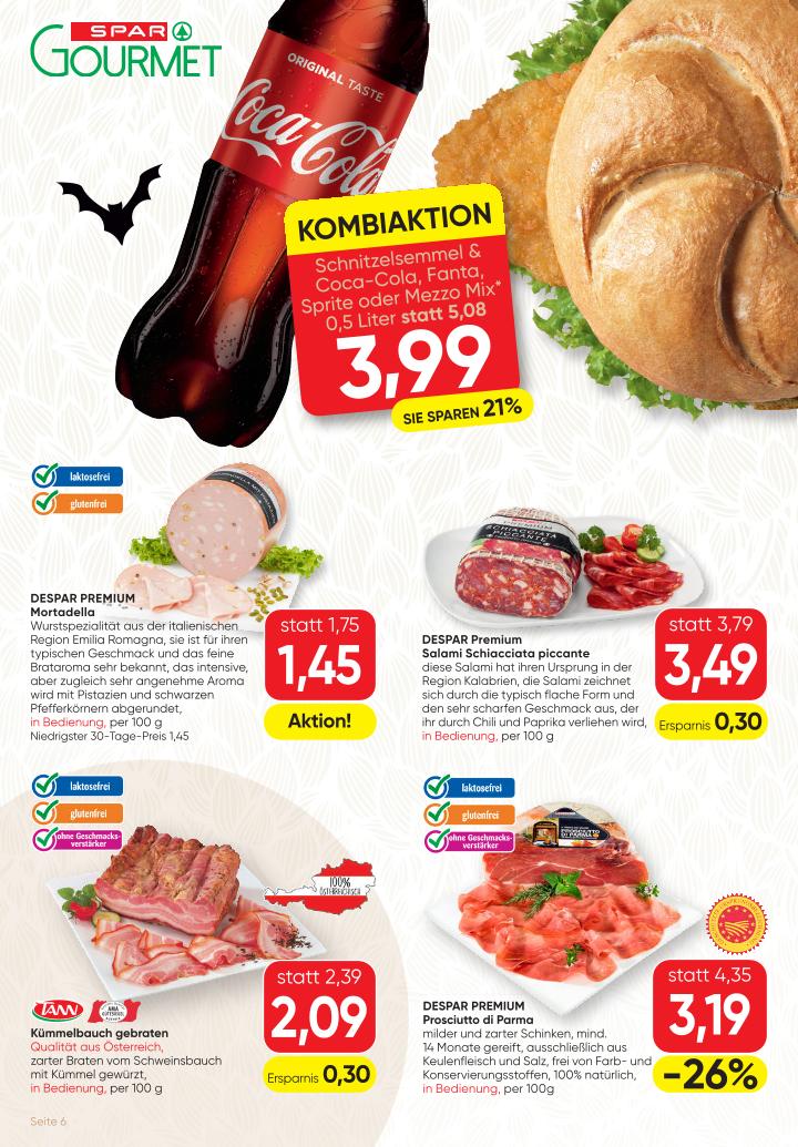 Prospekt von SPAR Gourmet
