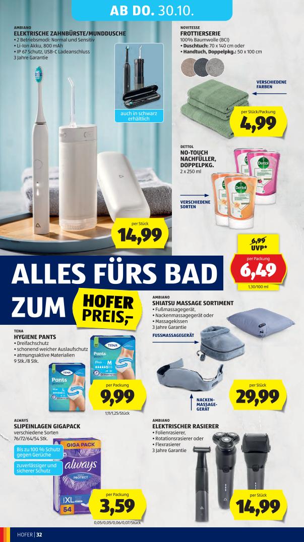Prospekt von HOFER