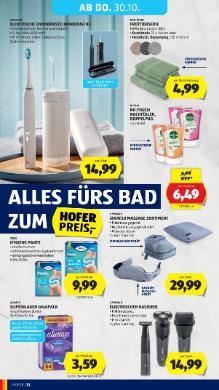 Titelbild des Prospekts von HOFER