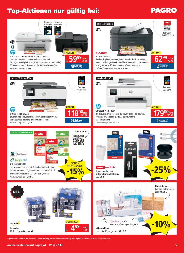 Prospekt von PAGRO & LIBRO