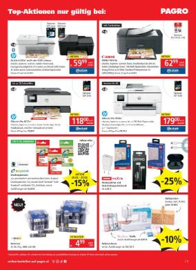 Titelbild des Prospekts von PAGRO & LIBRO