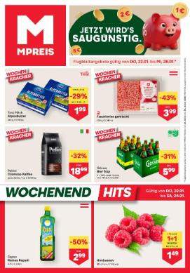 Titelbild des Prospekts von MPREIS Osttirol