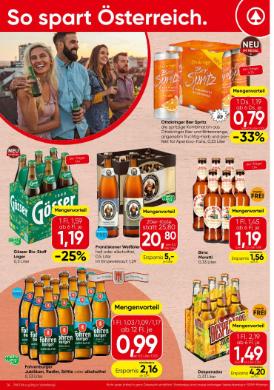 Titelbild des Prospekts von SPAR VBG