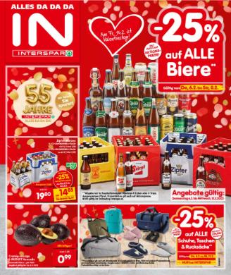 Titelbild des Prospekts von INTERSPAR SBG
