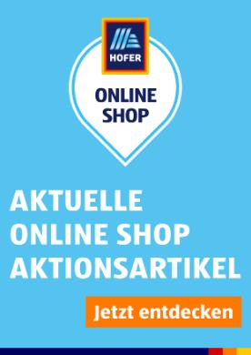 Titelbild des Prospekts von HOFER ANGEBOTE