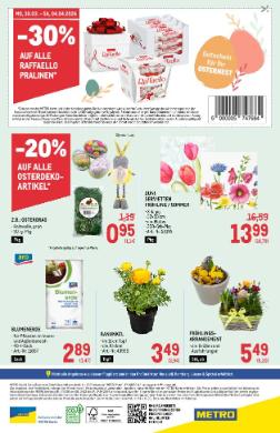 Titelbild des Prospekts von METRO OSTERN SPEZIAL