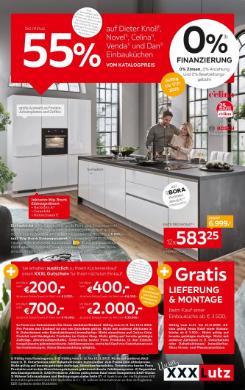 Titelbild des Prospekts von XXXLutz Küchen