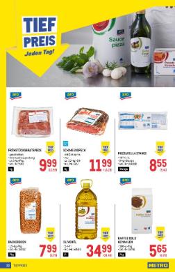 Titelbild des Prospekts von METRO PROFI