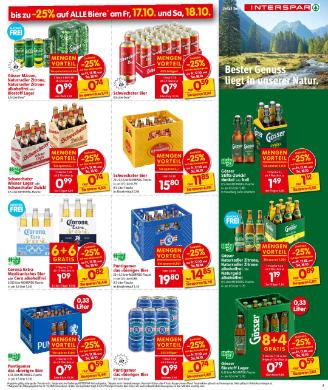 Titelbild des Prospekts von INTERSPAR STMK