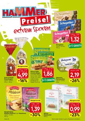 Titelbild des Prospekts von EUROSPAR W/NOE/BGLD