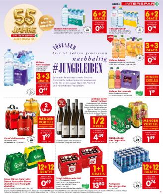 Titelbild des Prospekts von INTERSPAR STMK/BGLD