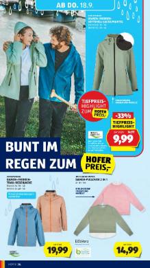 Titelbild des Prospekts von HOFER