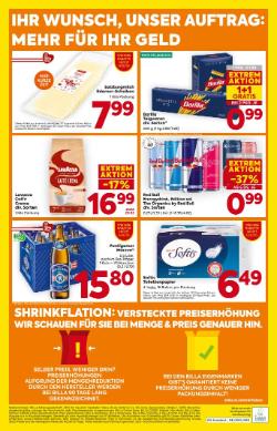 Titelbild des Prospekts von BILLA Burgenland