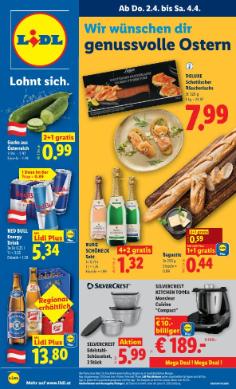 Titelbild des Prospekts von Lidl