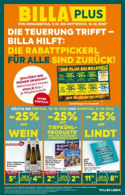 Titelbild des Prospekts von BILLA PLUS Tirol