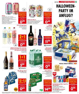 Titelbild des Prospekts von INTERSPAR Wien