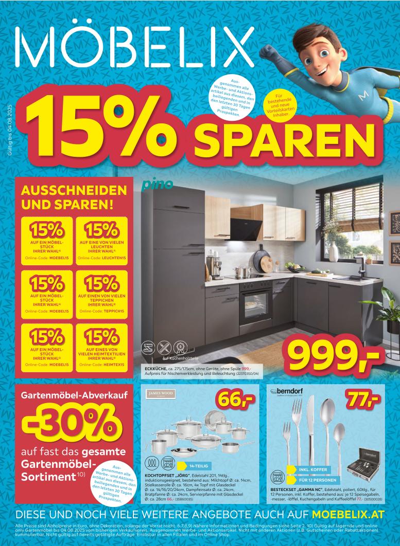 Prospekt von Möbelix