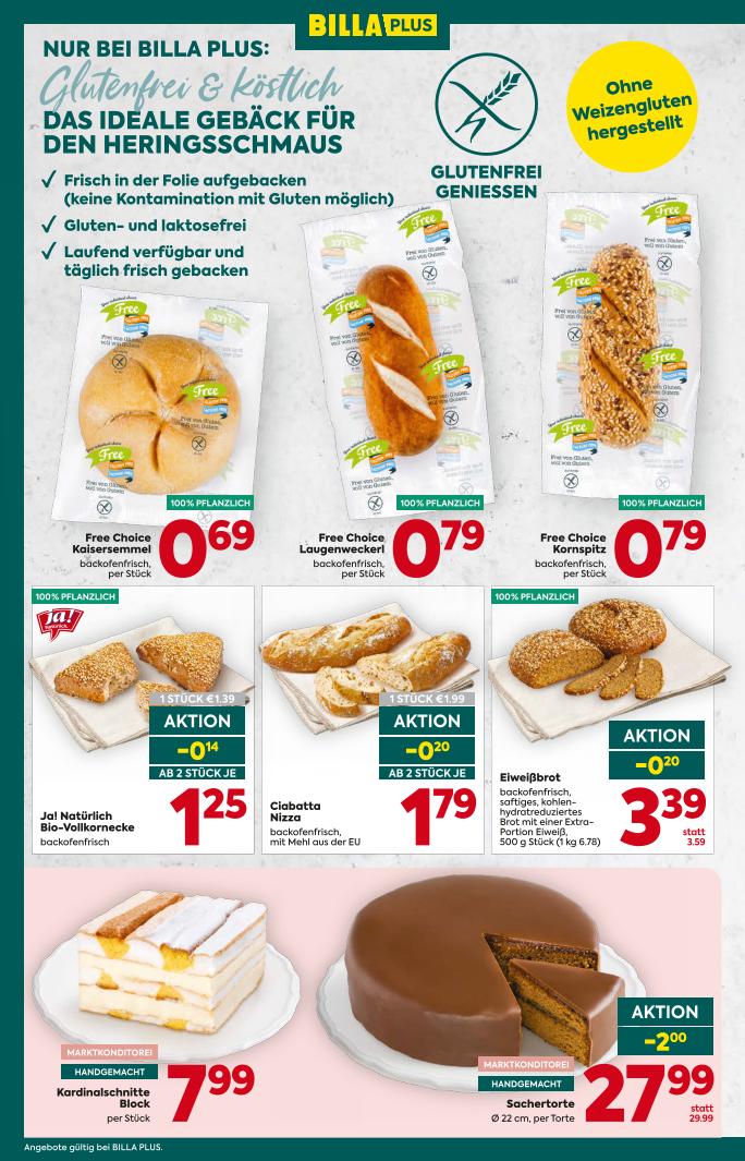 Prospekt von BILLA PLUS