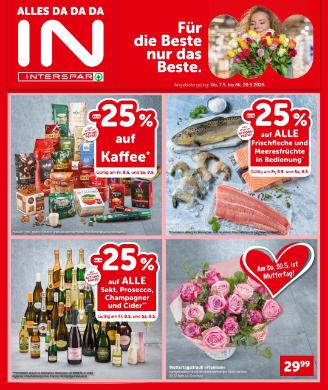 Titelbild des Prospekts von INTERSPAR OOE